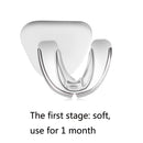 2 PCS Transparent Braces Dental Braces Boxing Sports Mouth Guard Braces(First Stage)
