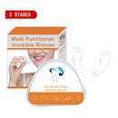 2 PCS Transparent Braces Dental Braces Boxing Sports Mouth Guard Braces(Second Stage)