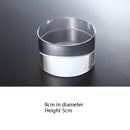 Cylinder 8x5cm Transparent Acrylic Geometric Photo Props Photography Background Plate Ornaments