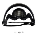Anti-Droplet Face Shield Space Lens Goggles(Black Frame)