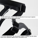 Anti-Droplet Face Shield Space Lens Goggles(Black Frame)