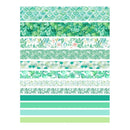 2 Packs Antique And Paper Tape Hand Account DIY Decoration Material, Colour: Green Mint
