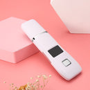 C-106 Ultrasonic Shovel Skin Machine Blackhead Dead Skin Cleaning Instrument Deep Cleaning Pore Ion Importer, Specification: Screen Display(Beige)