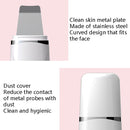 C-106 Ultrasonic Shovel Skin Machine Blackhead Dead Skin Cleaning Instrument Deep Cleaning Pore Ion Importer, Specification: LED Light Display(Beige)