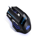 GAMING BLOODBAT GM02 7 Keys USB Wired Optoelectronics Game Mouse Digital Respiratory Lights Mouse