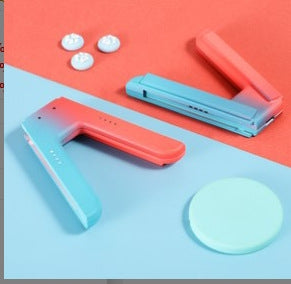 V-Shaped Fast Charging Handle Grip For Nintendo Switch JoyCon(Red Blue)