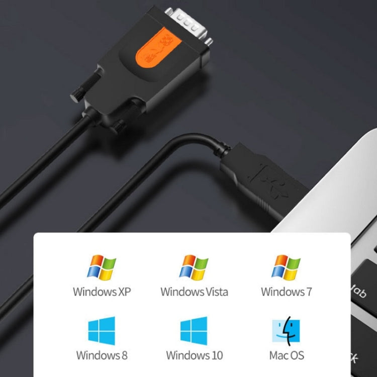 D.Y.TECH USB to DB9 RS232COM Serial Cable, Specificationï¼š PL2303 1.5m