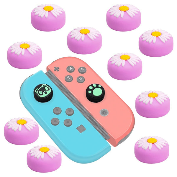 10 PCS Silicone Rocker Cap Button Cap 3D Protective Cap For Nintendo Switch/Lite Joycon(NO 69 )