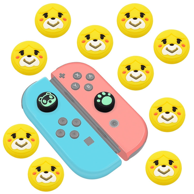 10 PCS Silicone Rocker Cap Button Cap 3D Protective Cap For Nintendo Switch/Lite Joycon(NO 70 )