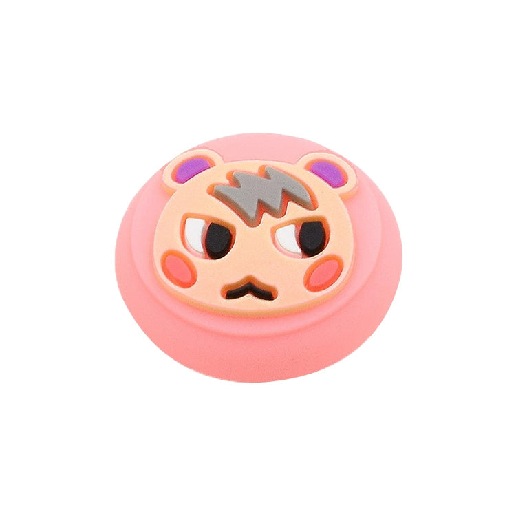 10 PCS Silicone Rocker Cap Button Cap 3D Protective Cap For Nintendo Switch/Lite Joycon(Pink)