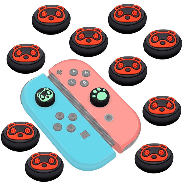 10 PCS Silicone Rocker Cap Button Cap 3D Protective Cap For Nintendo Switch/Lite Joycon(NO 39 )