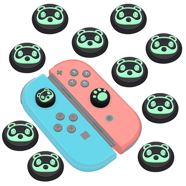 10 PCS Silicone Rocker Cap Button Cap 3D Protective Cap For Nintendo Switch/Lite Joycon(NO 40 )