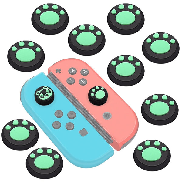 10 PCS Silicone Rocker Cap Button Cap 3D Protective Cap For Nintendo Switch/Lite Joycon(NO44 )