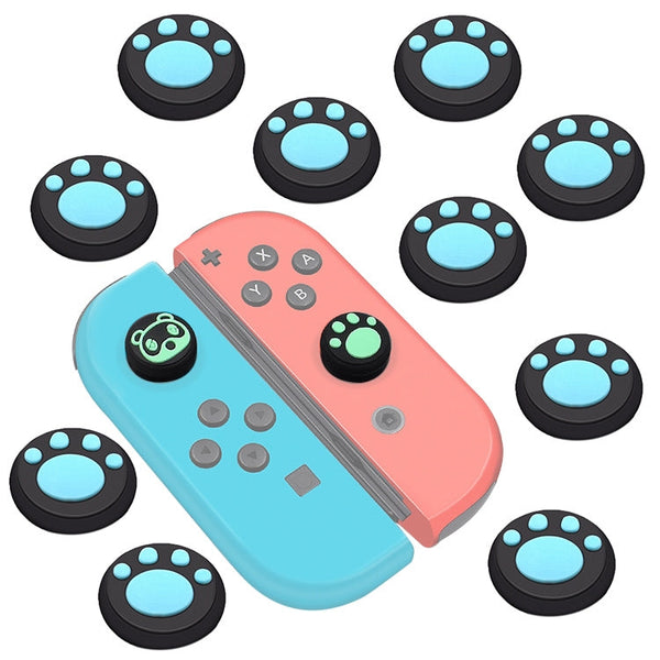 10 PCS Silicone Rocker Cap Button Cap 3D Protective Cap For Nintendo Switch/Lite Joycon(NO45 )