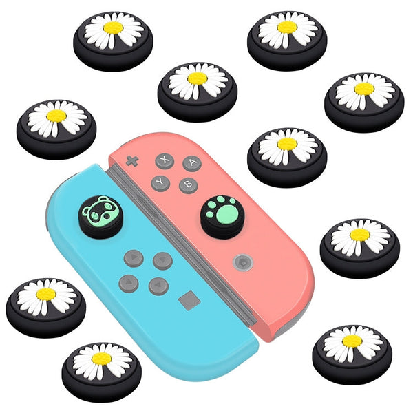 10 PCS Silicone Rocker Cap Button Cap 3D Protective Cap For Nintendo Switch/Lite Joycon(NO46)