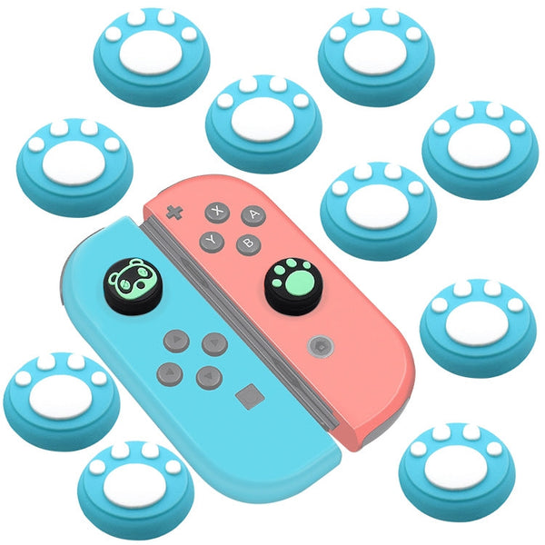 10 PCS Silicone Rocker Cap Button Cap 3D Protective Cap For Nintendo Switch/Lite Joycon(NO 49)