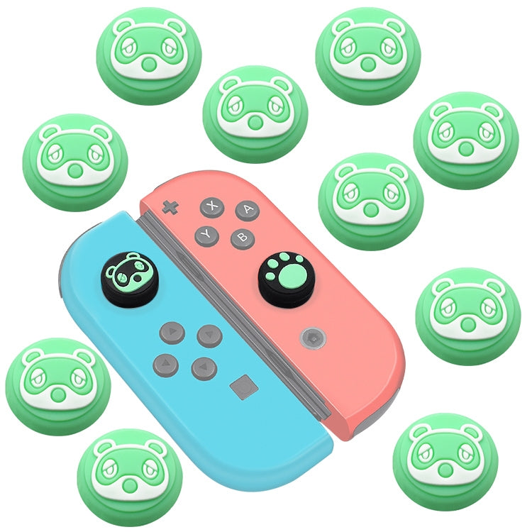 10 PCS Silicone Rocker Cap Button Cap 3D Protective Cap For Nintendo Switch/Lite Joycon(NO 54 )