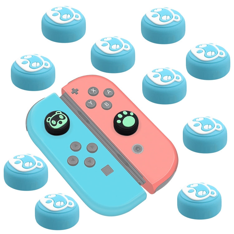 10 PCS Silicone Rocker Cap Button Cap 3D Protective Cap For Nintendo Switch/Lite Joycon(NO 57 )