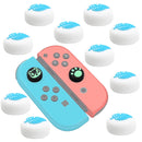 10 PCS Silicone Rocker Cap Button Cap 3D Protective Cap For Nintendo Switch/Lite Joycon(NO 61 )