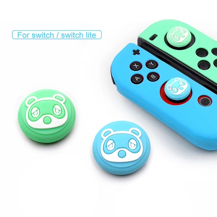 10 PCS Silicone Rocker Cap Button Cap 3D Protective Cap For Nintendo Switch/Lite Joycon(NO 64 )