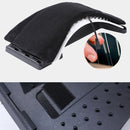 Electric Heating Belt Waist Lumbar Spine Massager Waist Four Seasons Heating Spine Correction Backrest Ordinary Model (Black)