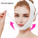 V Face Sleep Bandage Facial Firming Lifting Mask(072 White)