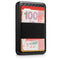 New-Bring Carbon Fiber Metal Card Holder Male Personality Card Holder Anti-Theft RFID Ultra-Thin Small Card Box(Black)