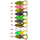 2 PCS Rotating Leg Thunder Frog Simulation Road Sub-Soft Bait, Specification: Small 7.5cm 8.5g(3)