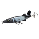 2 PCS 13cm Sub-Propeller Fish Bait Propeller Tractor Pencil Bionic Bait(F)