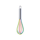 10 PCS Silicone Egg Beater Home Egg Mixer Kitchen Gadgets Cream Baking Tools, Colour: 8 inch Colorful