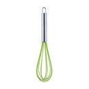 10 PCS Silicone Egg Beater Home Egg Mixer Kitchen Gadgets Cream Baking Tools, Colour: 10 inch Green