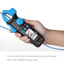 BSIDE ACM91 Digital Clamp Meter AC/DC Current 1mA True RMS Auto Range Capacitor Tester Multimeter(Black)