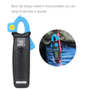 BSIDE ACM91 Digital Clamp Meter AC/DC Current 1mA True RMS Auto Range Capacitor Tester Multimeter(Black)