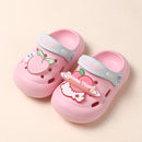Children Soft Bottom Non-Slip Cave Shoes Baby Sandals Slippers, Size: 140(Peach Pink)