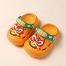 Children Soft Bottom Non-Slip Cave Shoes Baby Sandals Slippers, Size: 140(Lion Dance Yellow)