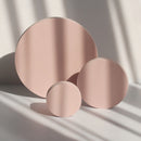 Geometry Photo Props Shooting Photography Decoration Round 3 in 1 Set (Pink)
