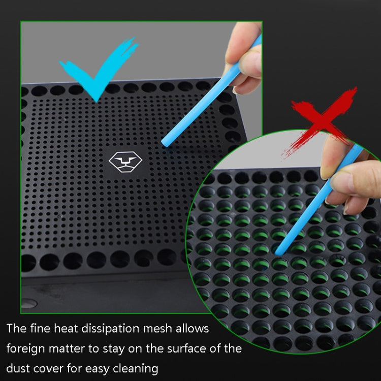 ALXB2035 Cooling Dust Net + Headphone Handle Rack For Xbox Series S X