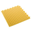 4 PCS Bathroom Anti-Slip Mat Shower Room Splicing Ground Pad, Size: 30x30cm(Yellow)