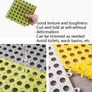 4 PCS Bathroom Anti-Slip Mat Shower Room Splicing Ground Pad, Size: 30x30cm(Black)