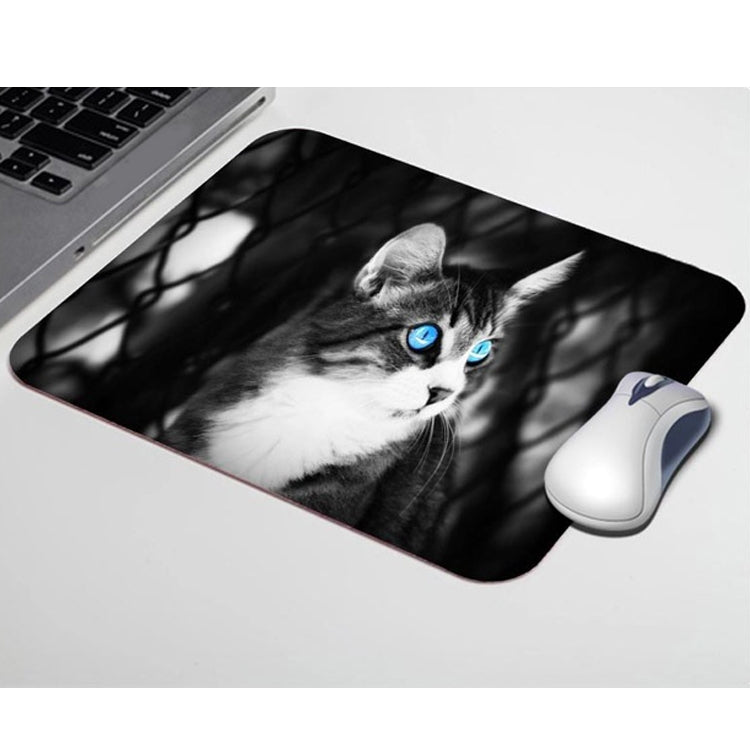 3 PCS Small Animal Pattern Rectangular Office Non-Slip Mouse Pad, Size: Overlock 250 x 290mm(Pattern 5)