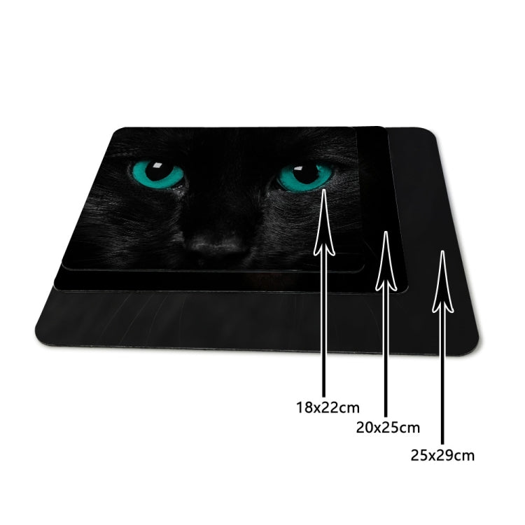 3 PCS Small Animal Pattern Rectangular Office Non-Slip Mouse Pad, Size: Not Overlocked 250 x 290mm(Pattern 1)