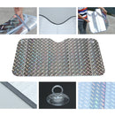SHUNWEI 2 PCS Car Front Windshield Sunshade Summer Sun Protection And Heat Insulation Shading Board, Size: R-3921 140x70cm (Sedan)