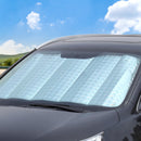 SHUNWEI 2 PCS Car Front Windshield Sunshade Summer Sun Protection And Heat Insulation Shading Board, Size: R-3921 140x70cm (Sedan)