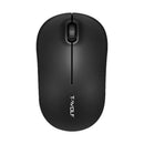 T-WOLF Q4 3 Keys 2.4GHz Wireless Mouse Desktop Computer Notebook Game Mouse(Black)