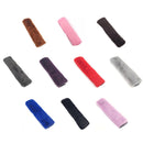 2 Pairs Fleece-like Safety Belt Cover Car Plush Safety Belt Cover(Deep Purple)