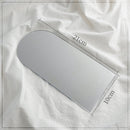 5 PCS Acrylic Geometric Mirror Reflector Photo Props Shooting Background, Colour: Arch 10x21cm