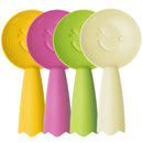 20 PCS Household Plastic Rice Cooker Non-Stick Rice Spoon(Yellow)