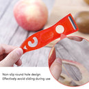 50 PCS A2233 Home Vegetable Fruit Peer Plastic Cutting Knife, Color Random Delivery