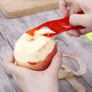 50 PCS A2233 Home Vegetable Fruit Peer Plastic Cutting Knife, Color Random Delivery