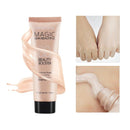 Mineral Face Foundation BB Cream Liquid Base High Definition Smothing Face Sun Block Waterproof Cosmetics(02 natural color)